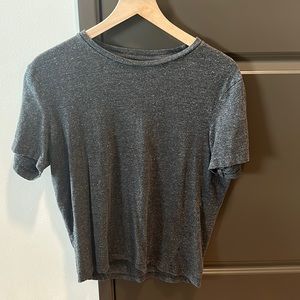 Heather grey shirt